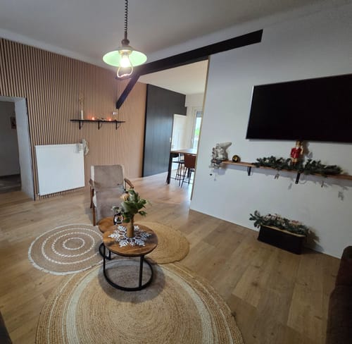 Customer photo review of Panneau acoustique en bois | Chêne Naturel | De première qualité