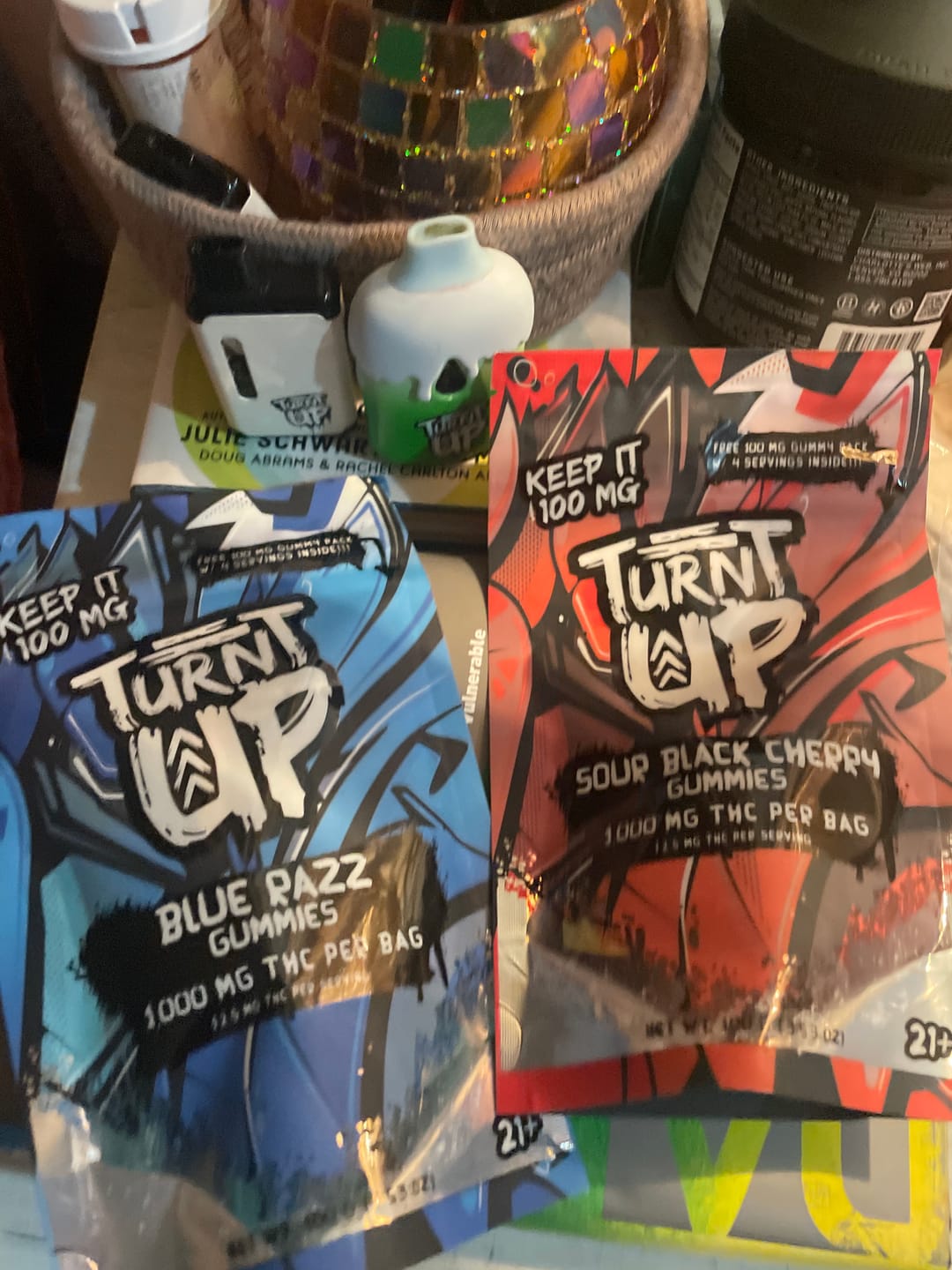 Customer photo review of Gummies - Blue Razz 10pk