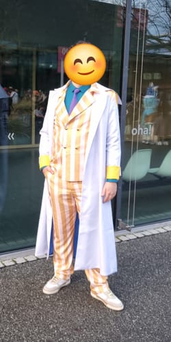 Customer photo review of One Piece Borsalino Kostüm Cosplay Halloween Karneval Outfits