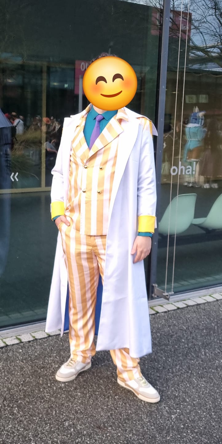 Customer photo review of One Piece Borsalino Kostüm Cosplay Halloween Karneval Outfits