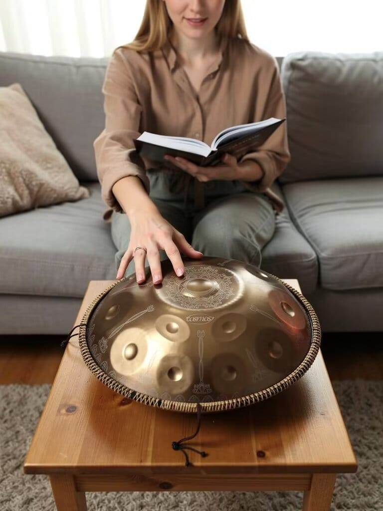 Customer photo review of Cosmos handpan-Pietralis handpan instrument 9/10/12 Notes