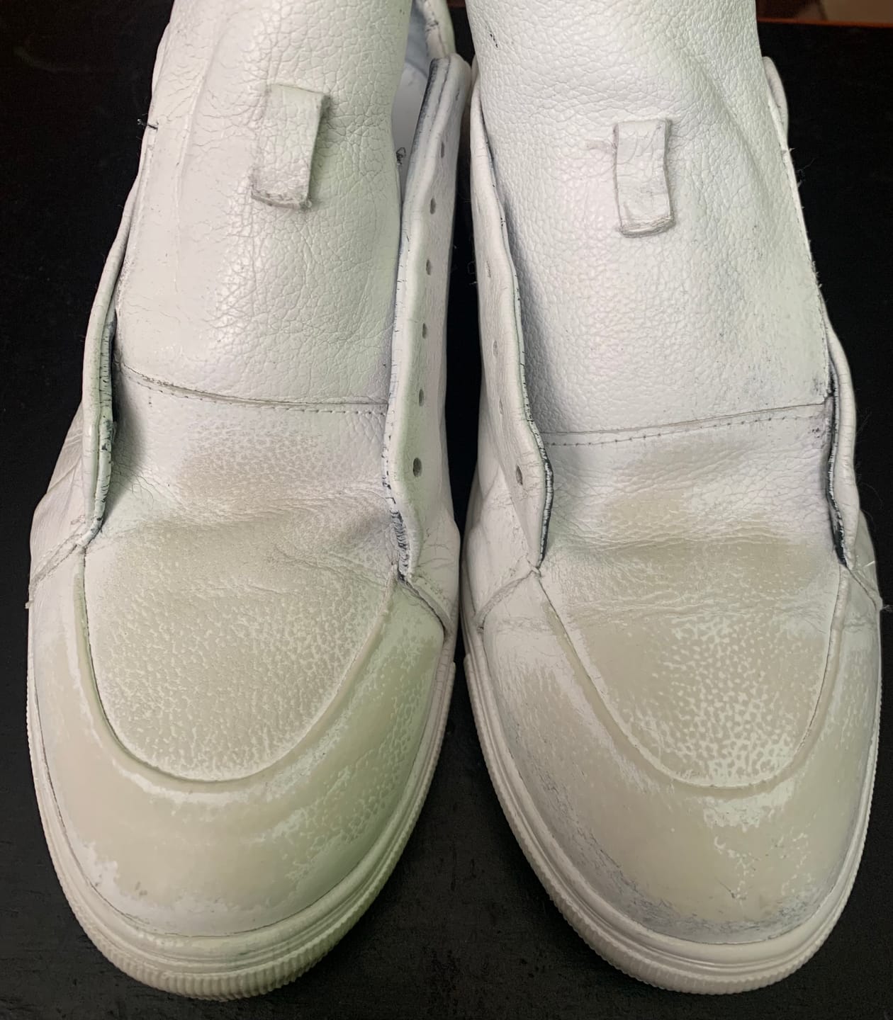 Customer photo review of Pintura Angelus Flat white (tono matte)