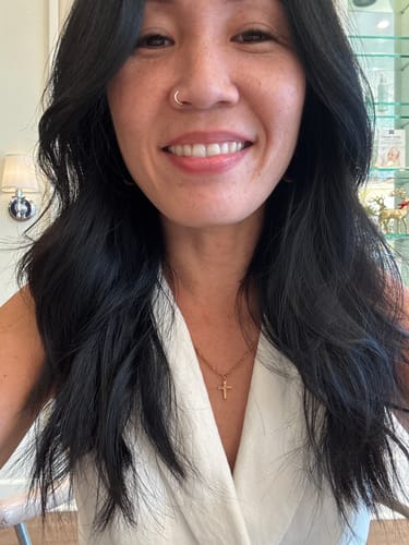 Customer photo review of CROSS CHAIN | 18K Gold