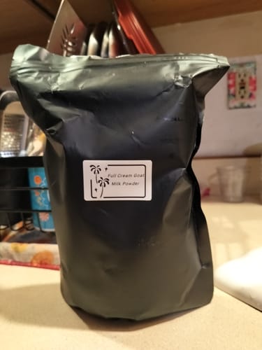 Customer photo review of Organic Goat Milk Powder