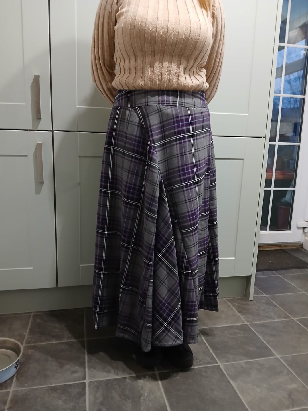 Customer photo review of PolyViscose Tartan Fabric