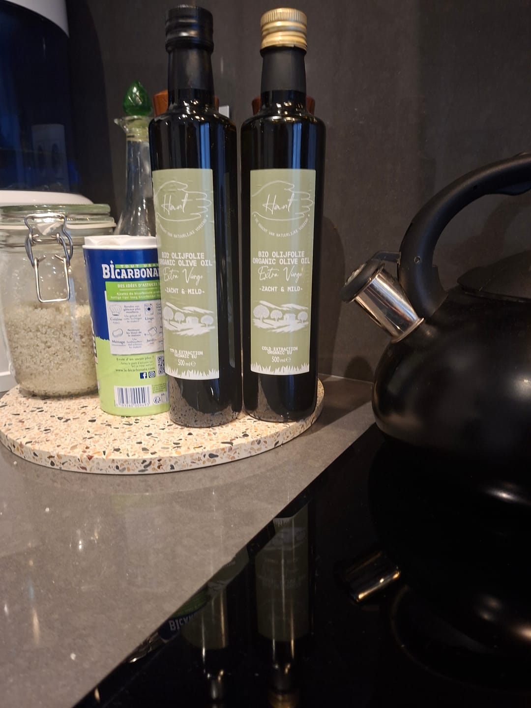Customer photo review of BIO - Extra Vierge Olijfolie Italië - Zacht & Mild - 100% EU EVOO - 500mL