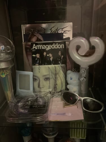 Customer photo review of aespa OFFICIAL FANLIGHT ver.2