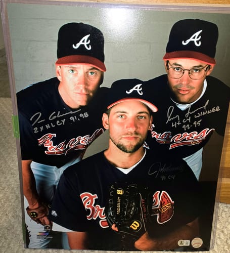 Customer photo review of Greg  Maddux Autograph Signing