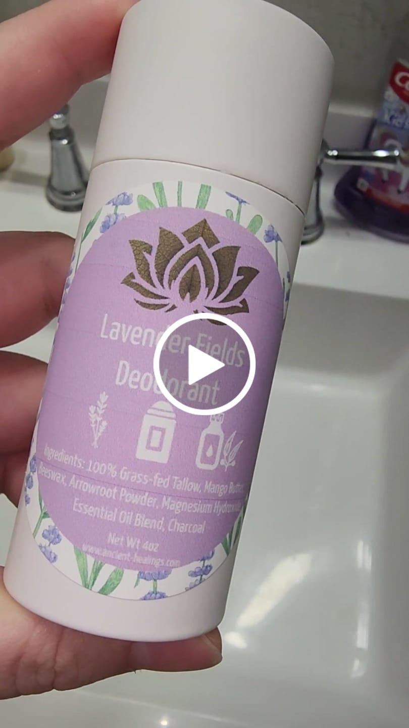 Customer video review of Tallow Deodorant