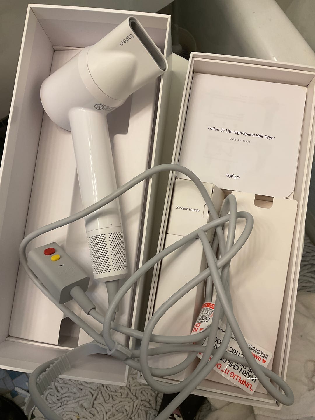 Customer photo review of Laifen SE Lite · High-speed hair dryer