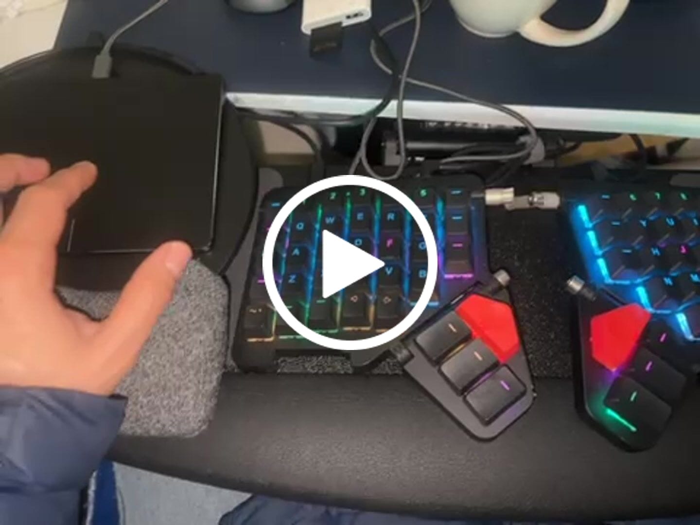 Customer video review of Trackless Keyboard Tray