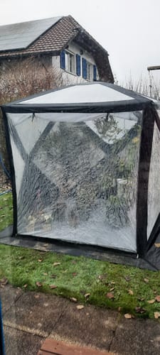 Customer photo review of PREMIUM Überwinterungszelt ALASKA XL  200 x 200 x 230 cm