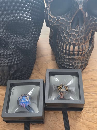 Bill Z. review of Custom Anniversary D20 Dice – Personalized D&D Gift image 1 out of 3