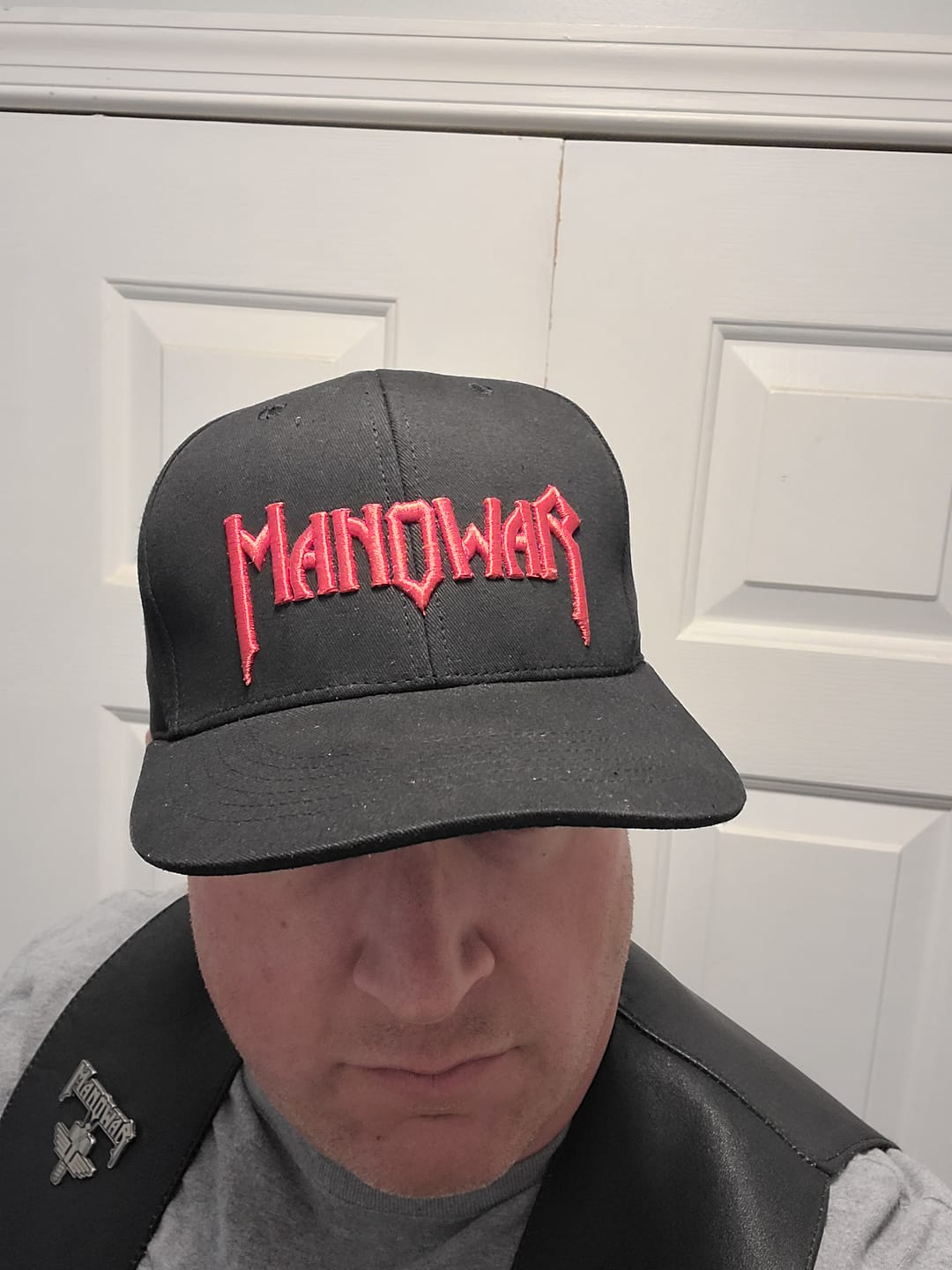 Customer photo review of Manowar Baseball Cap with 3D Logo
