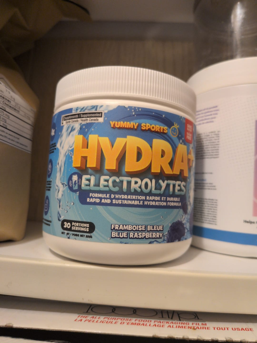 Customer photo review of Yummy Sports - Hydra + Électrolytes - 525g