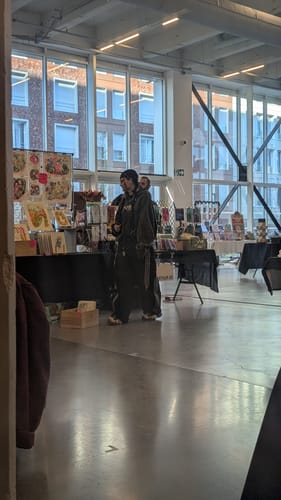 Customer photo review of Streetwear Striped Patchwork Curved Jeans