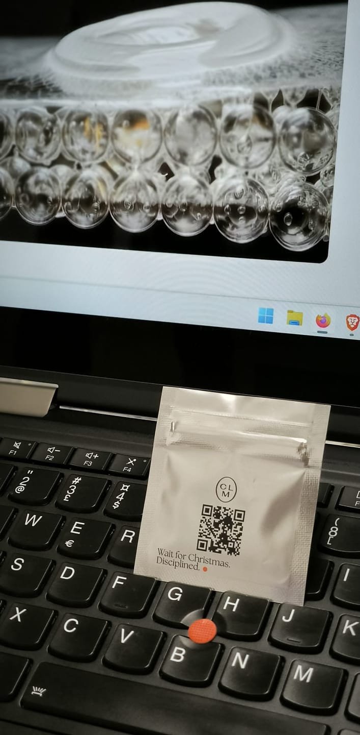 Customer photo review of Dovana 🎁 CLM Beauty bag (dizainas ir spalva gali varijuoti)