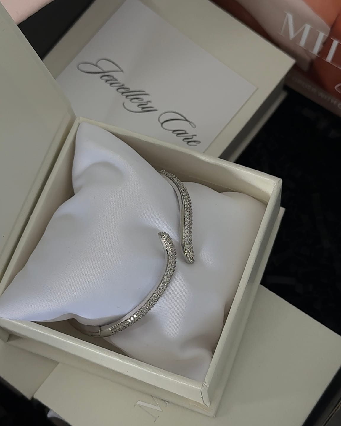 Customer photo review of Medusa Cuff Silver