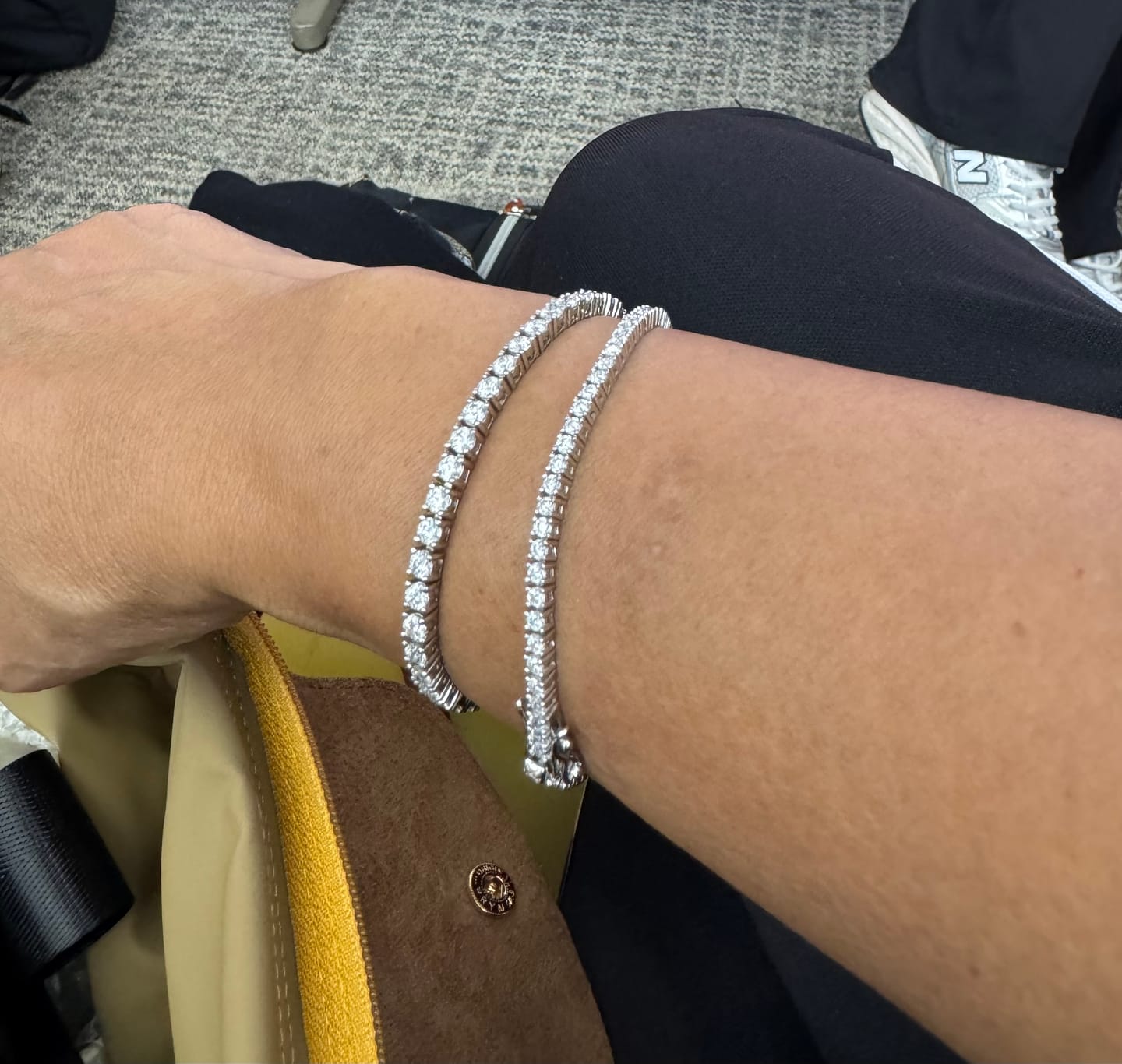 Customer photo review of 2MM Moissanite Tennis Bracelet