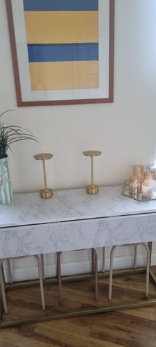 Customer photo review of Cordless Modern Aura Table Lamp - Cordless Table Lamp with Touch Control & Modern Nordic Design