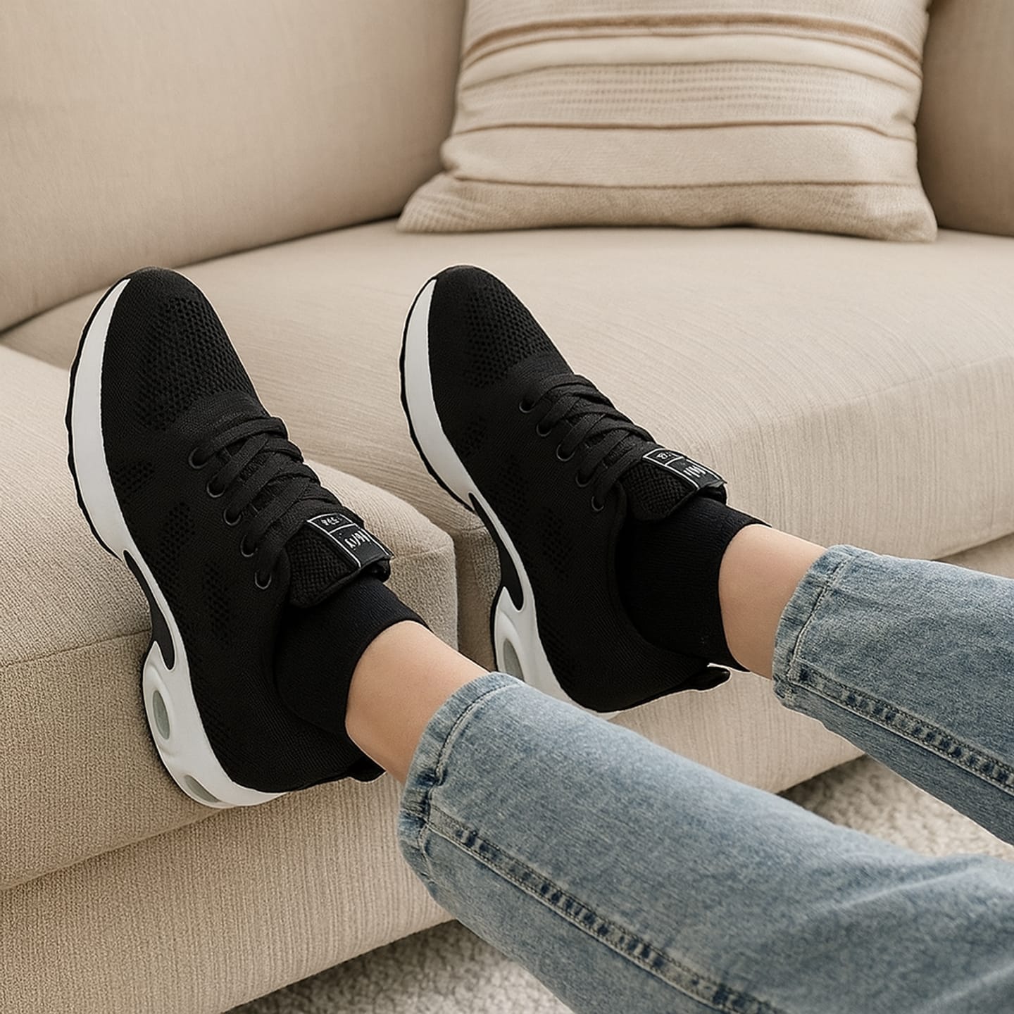 Customer photo review of Orthora™ Pro – Heel & Plantar Fasciitis Pain-Relief Shoes