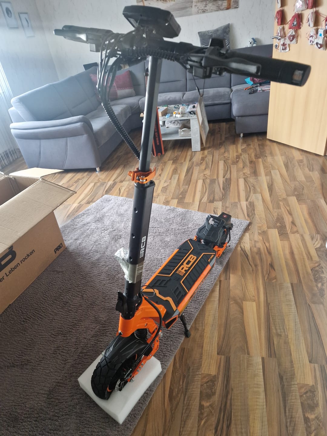Customer photo review of RCB Offroad E-Scooter D7 PRO Ultra NFC Blinker mit Straßenzulassung