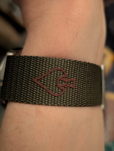 Customer photo review of NOFORN Single-Pass Watch Strap - NEW