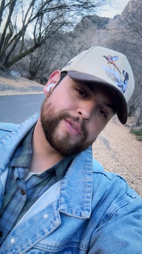 Customer photo review of Upland Corduroy Brim Hat