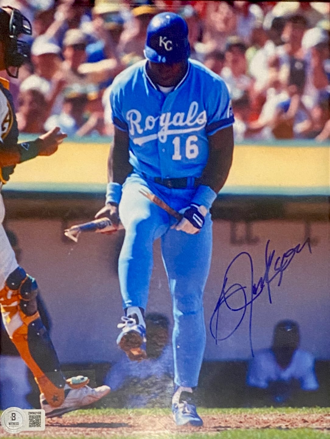 Customer photo review of Bo Jackson Autograph Signing