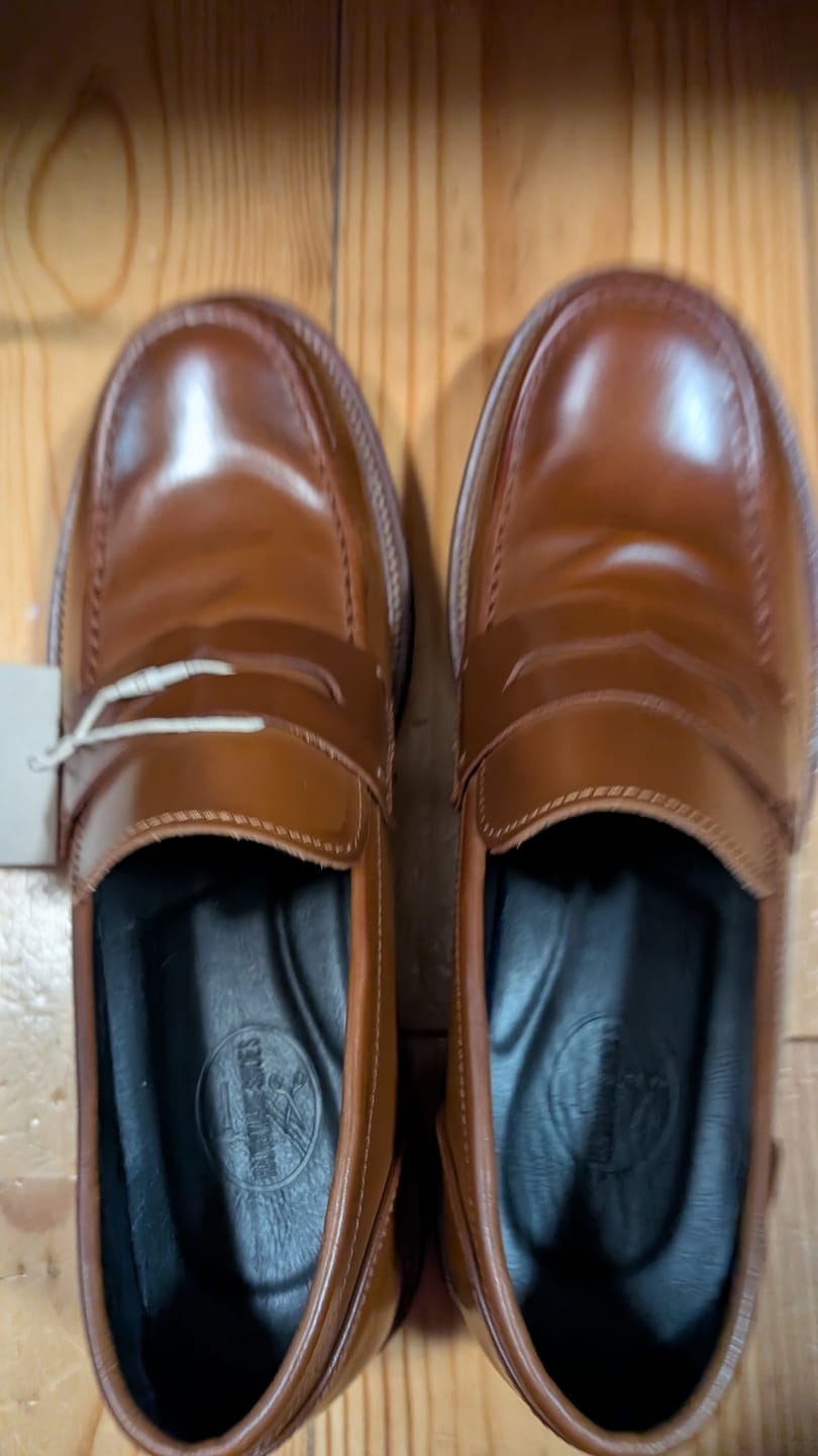 Customer photo review of Classic&Casual　馬革ペニーローファー