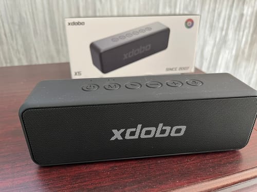 Customer photo review of XDOBO® X Series Wireless Bluetooth Speaker - 30W Speaker with Large Battery for Extended Outdoor & Waterproof Use