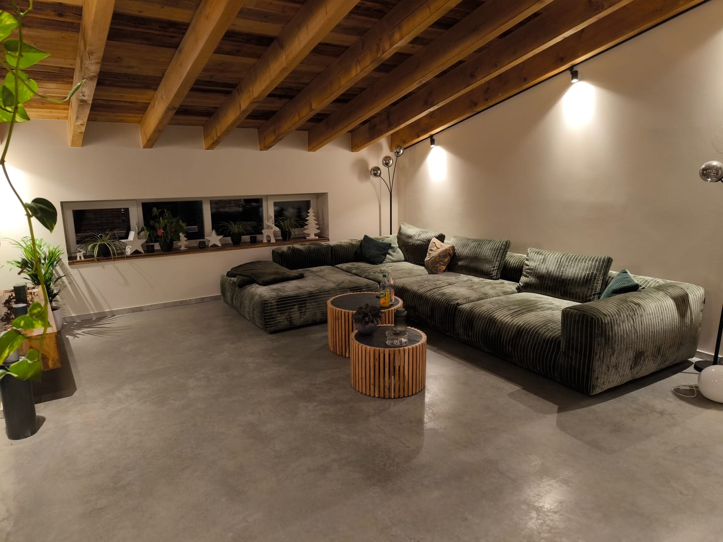 Customer photo review of Jungle Modulares Ecksofa 376x264cm