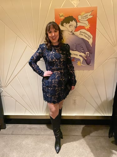 Sarah H. review of Maia Mini Dress by Bronx and Banco image 1 out of 1