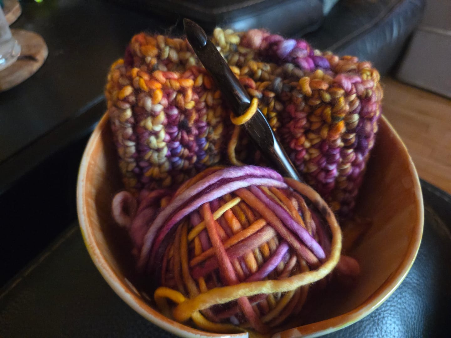 Customer photo review of Bryson Bryspun Palmwood Single Point Crochet Hook