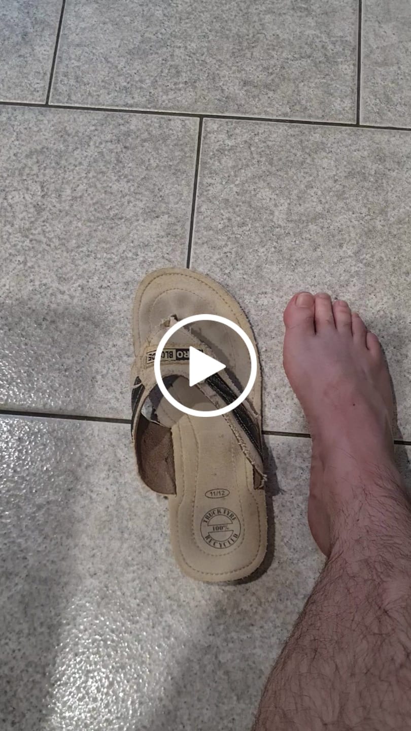 Customer video review of The Walkabout Thongs