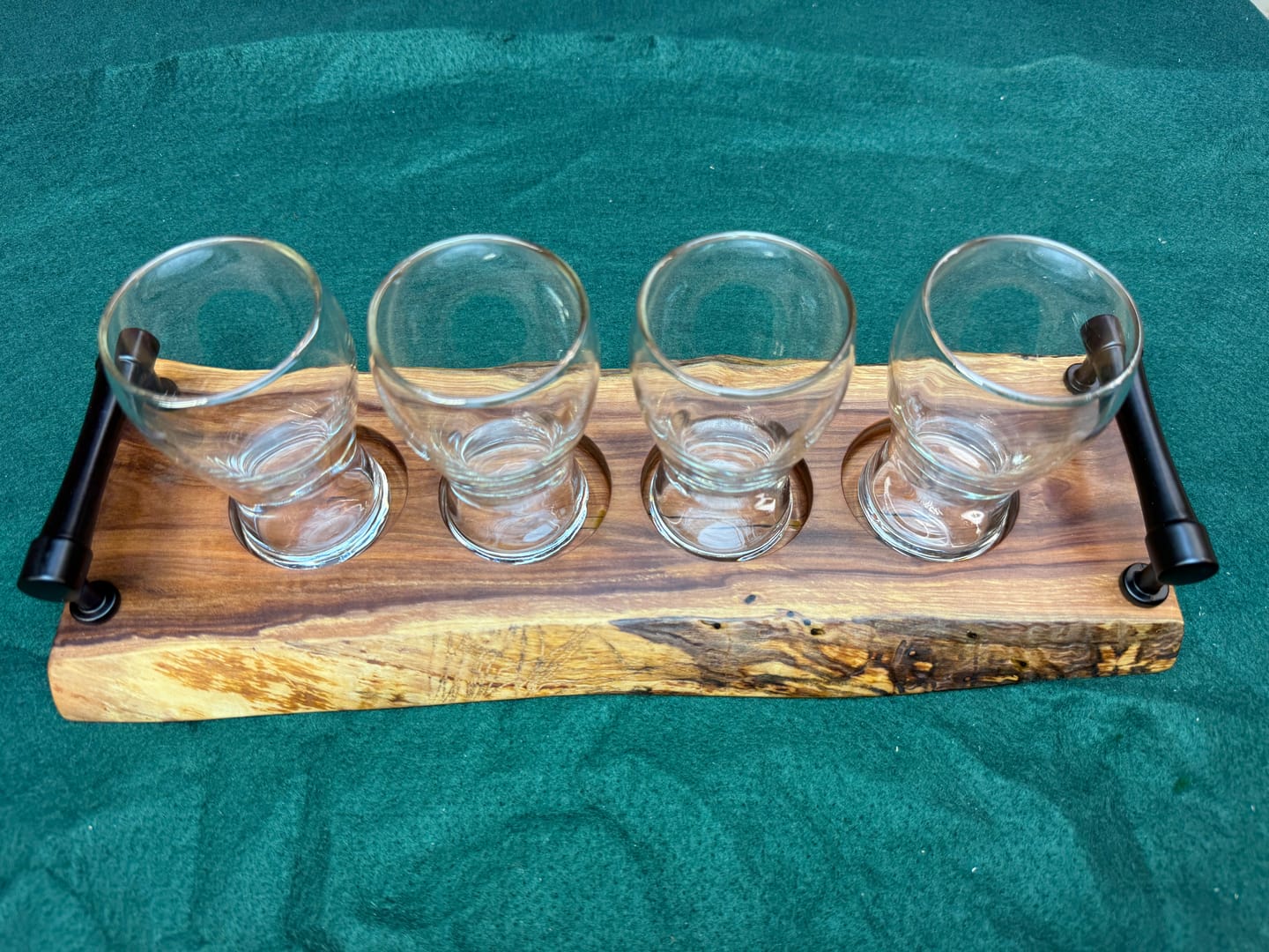 Customer photo review of Ultimate Circle Inlay And Pocketing Acrylic Router Template Set