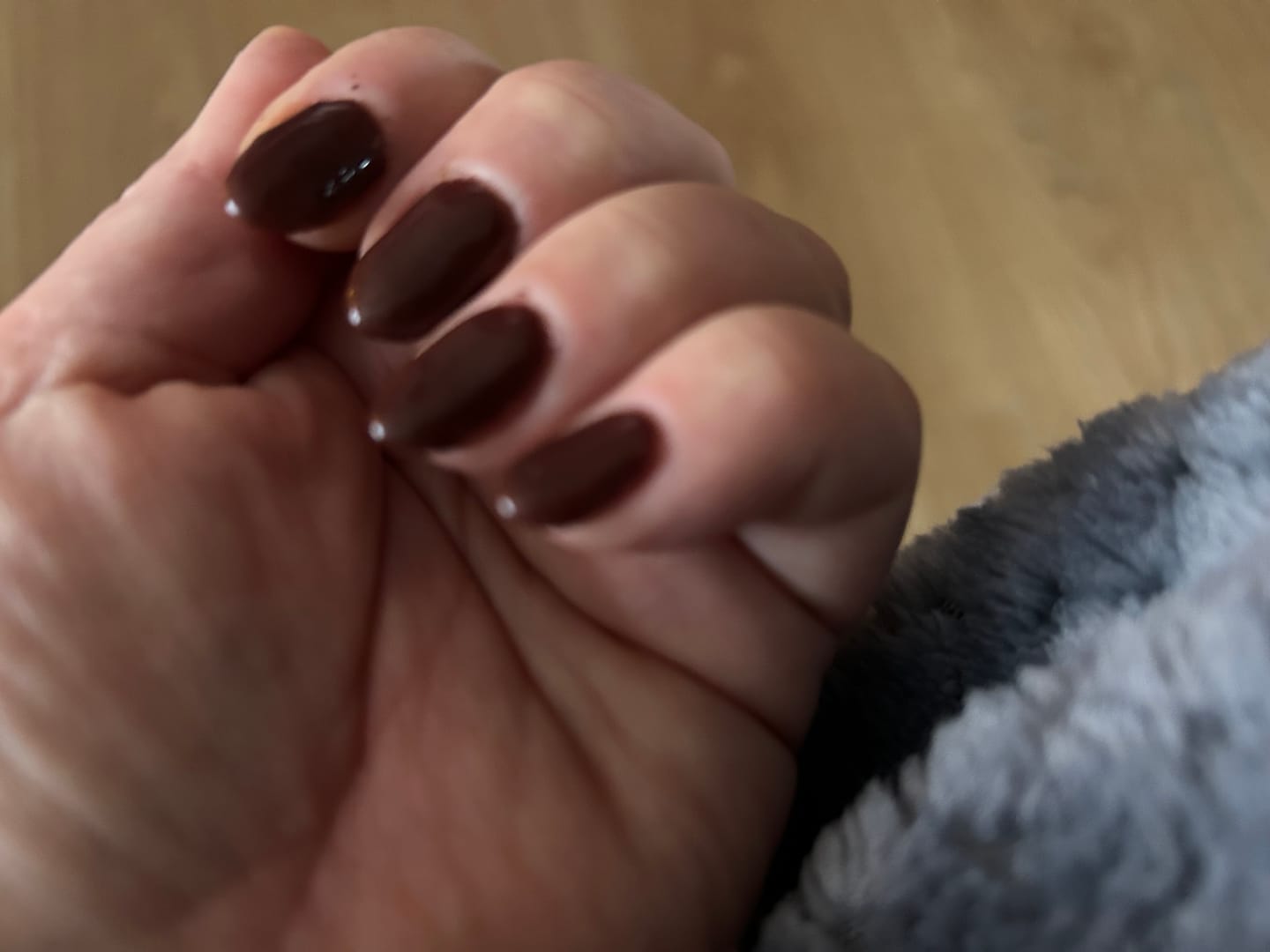 Customer photo review of Rogue Red Dipping Powder