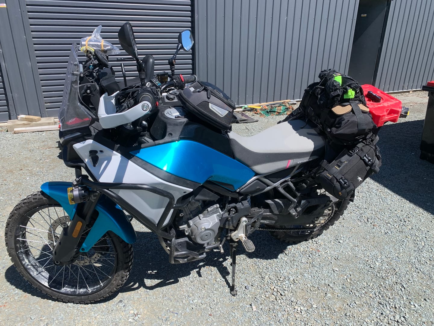 Customer photo review of CF450MT (Ibex 450) Luggage Rack