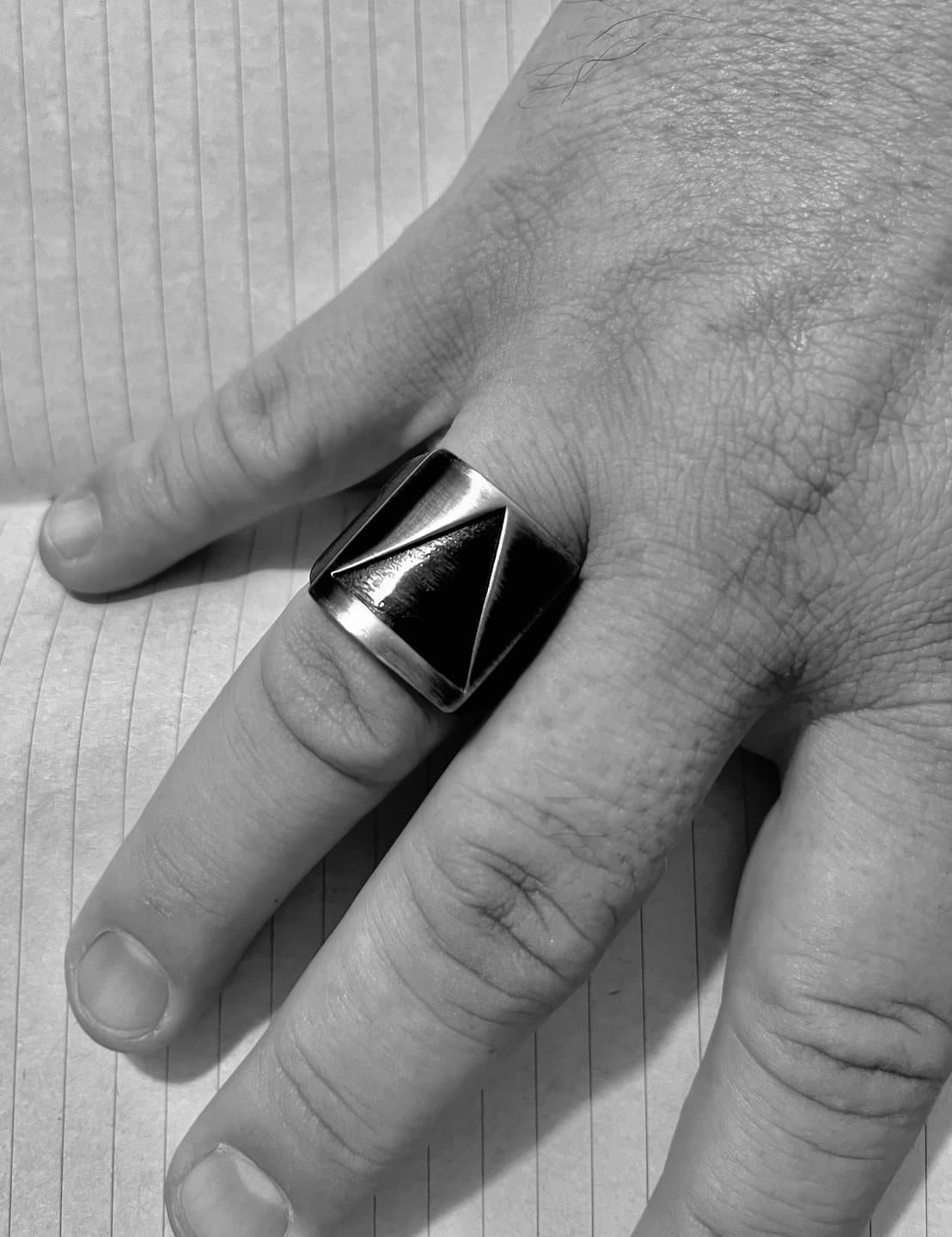Customer photo review of Anillo Break Ancient