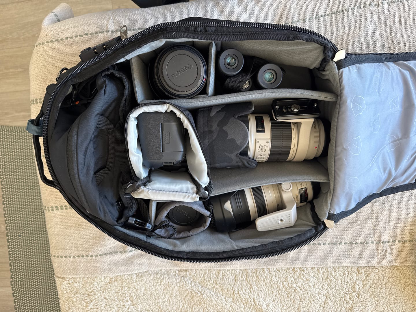 Customer photo review of Professional Photography Backpack