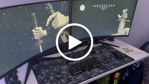 Customer video review of Cloud Black V2 | Mousepad