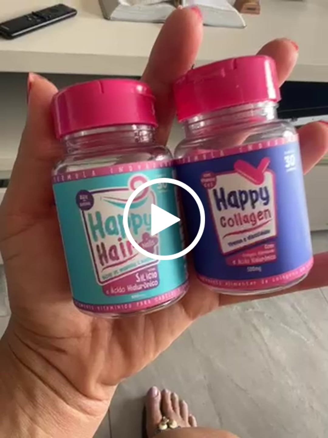 Customer video review of Happy Collagen 2 Potes