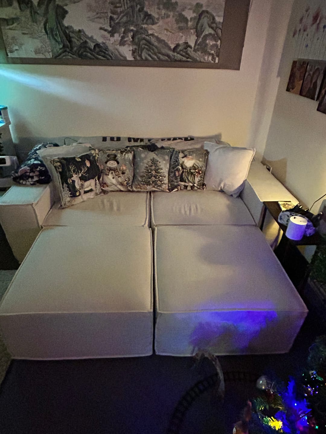 Customer photo review of M1 Ottoman Sofa Seat