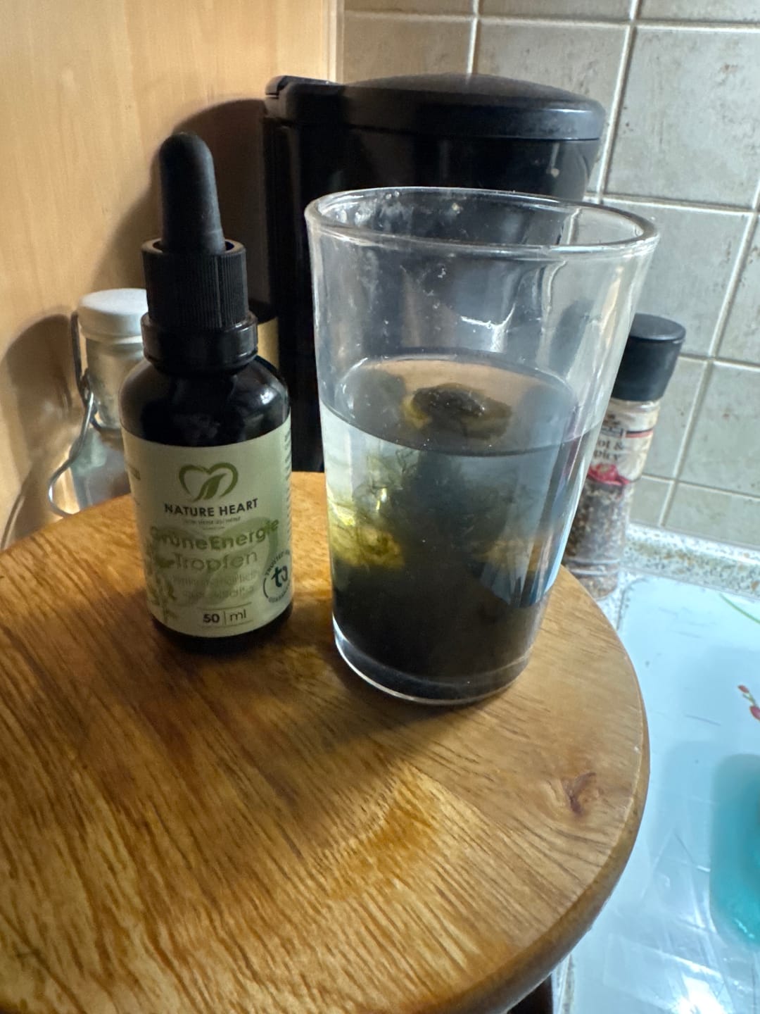 Customer photo review of Grüne Energie - Chlorophyll Tropfen