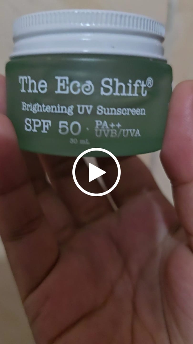 Customer video review of Brightening UV Sunscreen & Skin Primer with SPF 50 UVA/UVB PA++