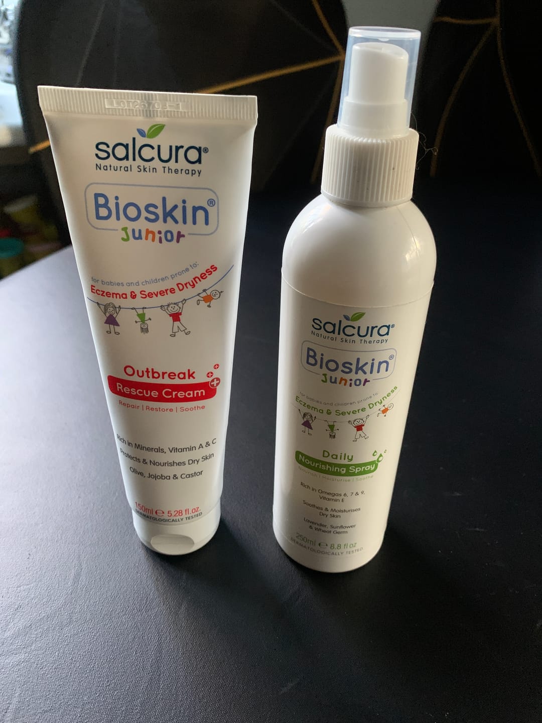Customer photo review of Large Bioskin Junior Duo Pack