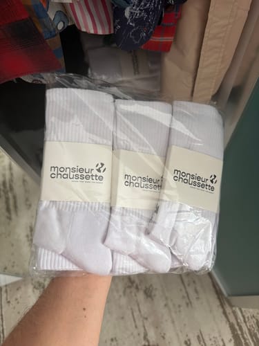 Dedo Can Y. review of 6-Pack Unicolor Regular Havlu Çorap - 6 Beyaz image 1 out of 1