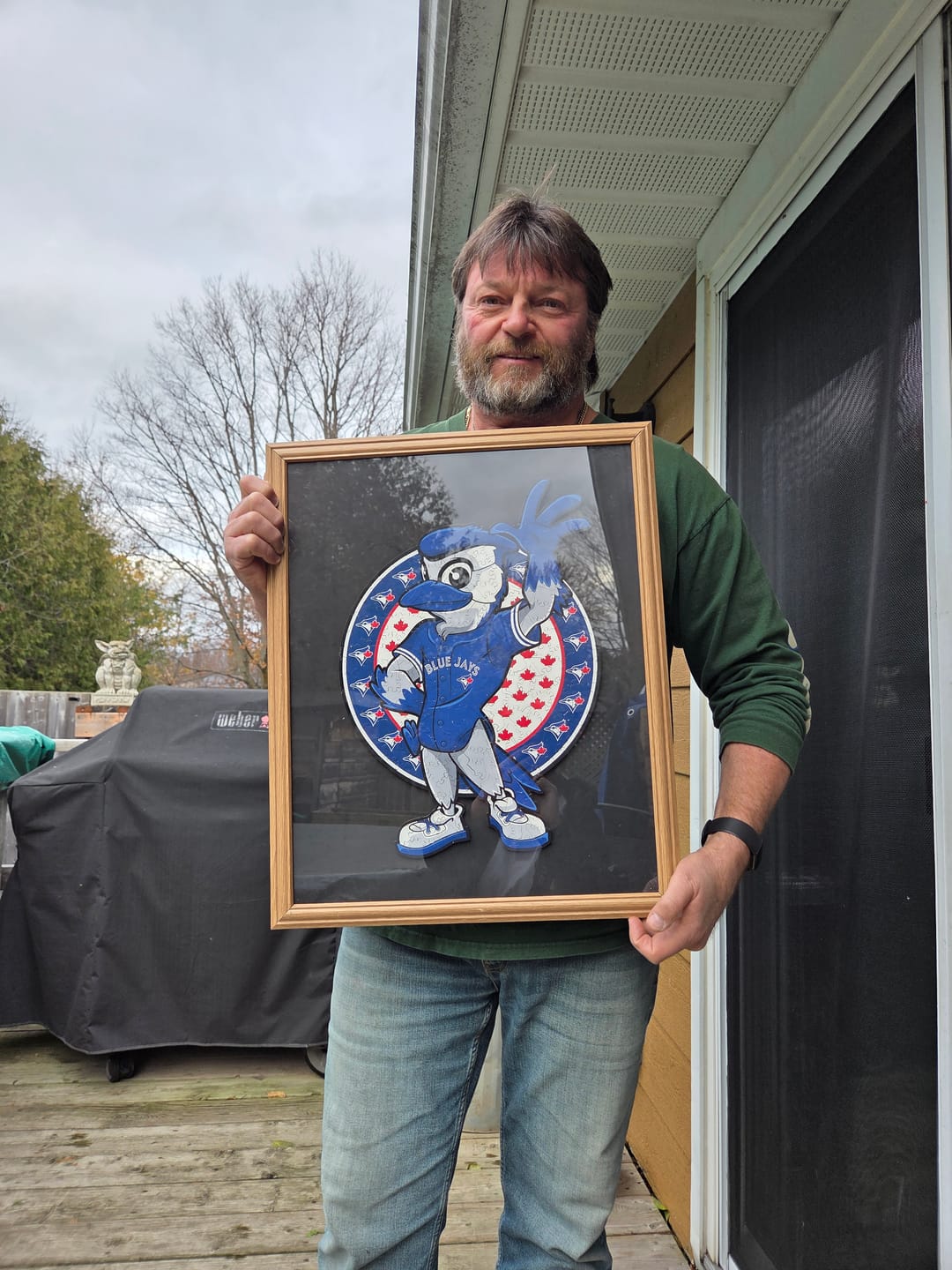 Customer photo review of Toronto Blue Jays™ Mascot - Wooden Puzzle