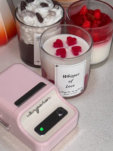 Customer photo review of NIIMBOT B21 Bluetooth Thermal Label Printer, Efficient for Home, Office, Business