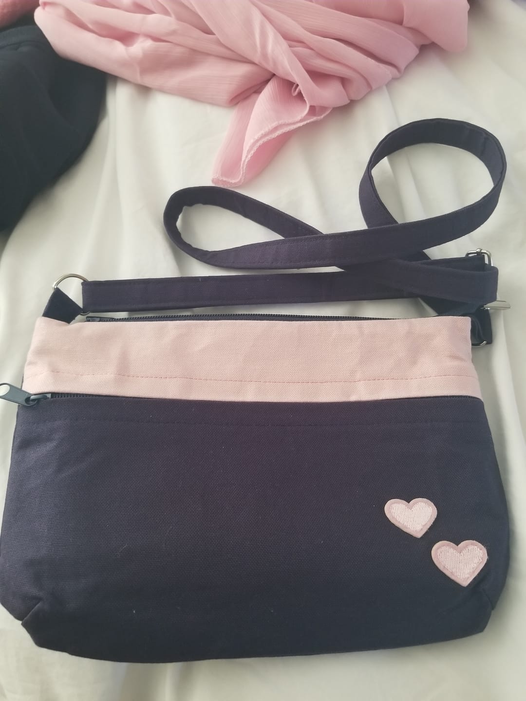 Customer photo review of Plain Soft Cotton Canvas Fabric